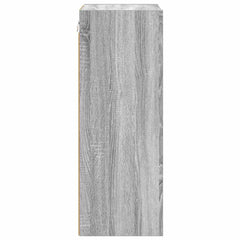 vidaXL Hanging Cabinet Grey Sonoma 40 x 29.5 x 80 cm Engineered Wood 6