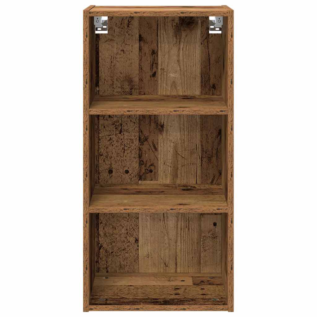 vidaXL Hanging Cabinet Old Wood 40 x 29.5 x 80 cm Engineered Wood 5
