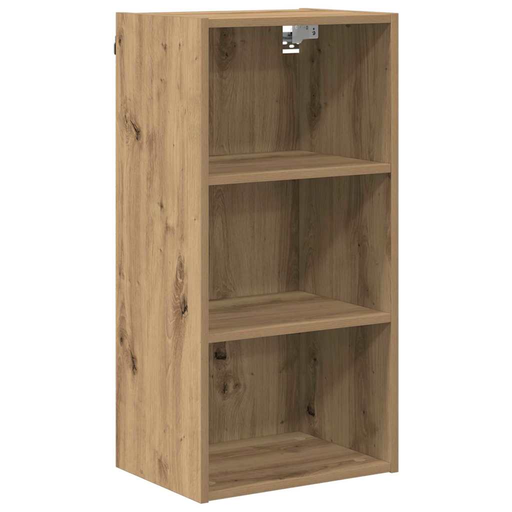 vidaXL Hanging Cabinet Artisan Oak 40 x 29.5 x 80 cm Engineered Wood 2