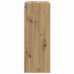 vidaXL Hanging Cabinet Artisan Oak 40 x 29.5 x 80 cm Engineered Wood 6