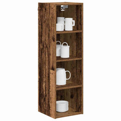 vidaXL Hanging Cabinet Old Wood 30 x 29.5 x 100 cm Engineered Wood 3