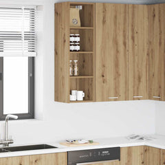 vidaXL Hanging Cabinet Artisan Oak 30 x 29.5 x 100 cm Engineered Wood 1