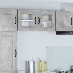 vidaXL Dishwasher Panel Kalmar Concrete Grey 40 x 31 x 40 cm 1
