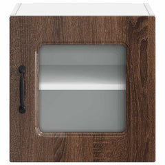 vidaXL Dishwasher Panel Kalmar Brown Oak 40 x 31 x 40 cm 6