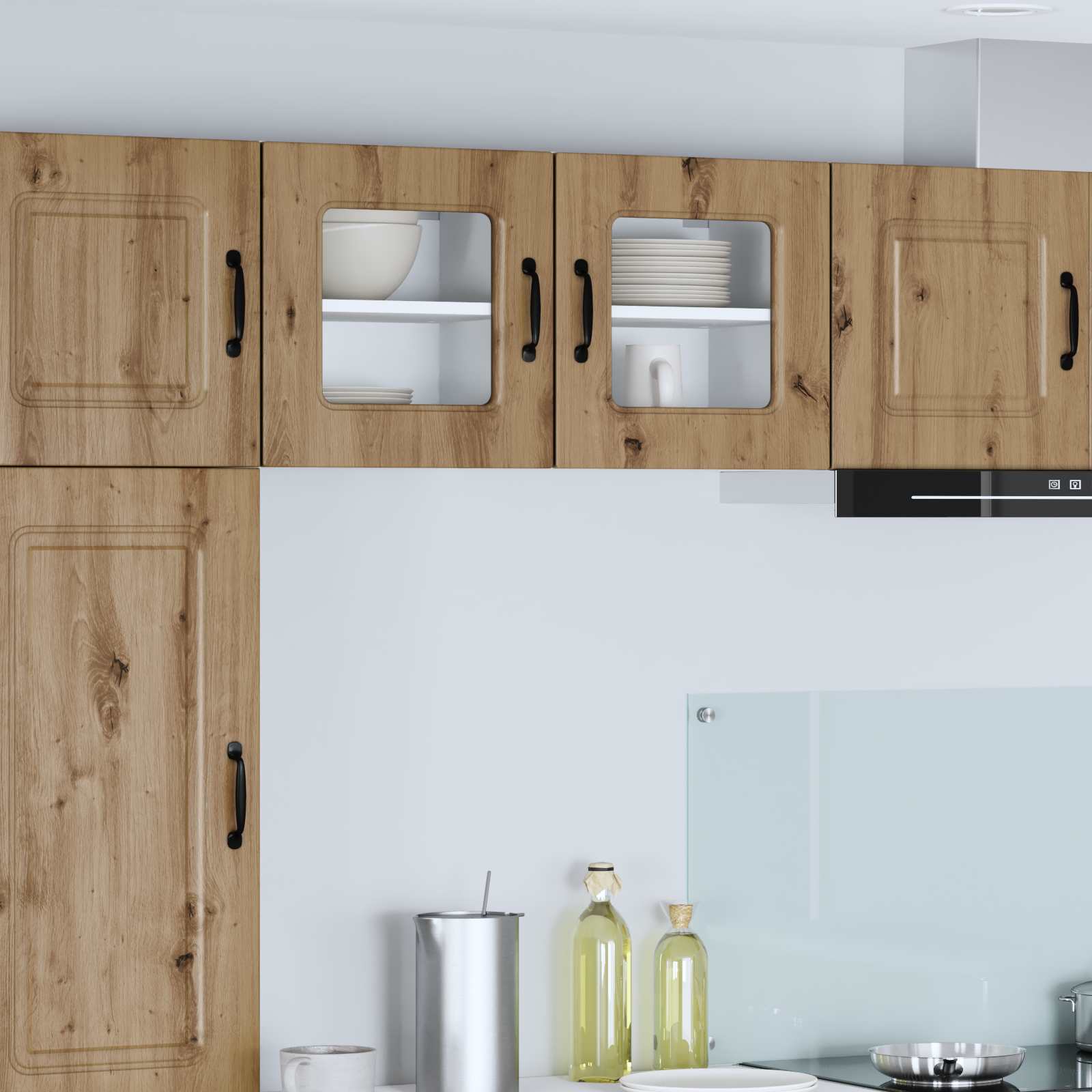 vidaXL Dishwasher Panel Kalmar Artisan Oak 40 x 31 x 40 cm 1