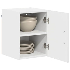 vidaXL Dishwasher Panel Kalmar 2 pcs High Gloss White Engineered Wood 3