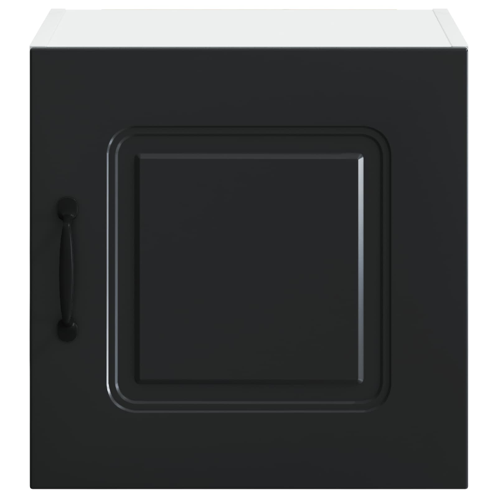 vidaXL Dishwasher Panel Kalmar Black 40 x 31 x 40 cm Engineered Wood 6