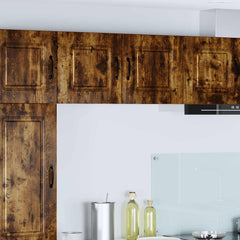 vidaXL Dishwasher Panel Kalmar Smoked Oak 40 x 31 x 40 cm 1