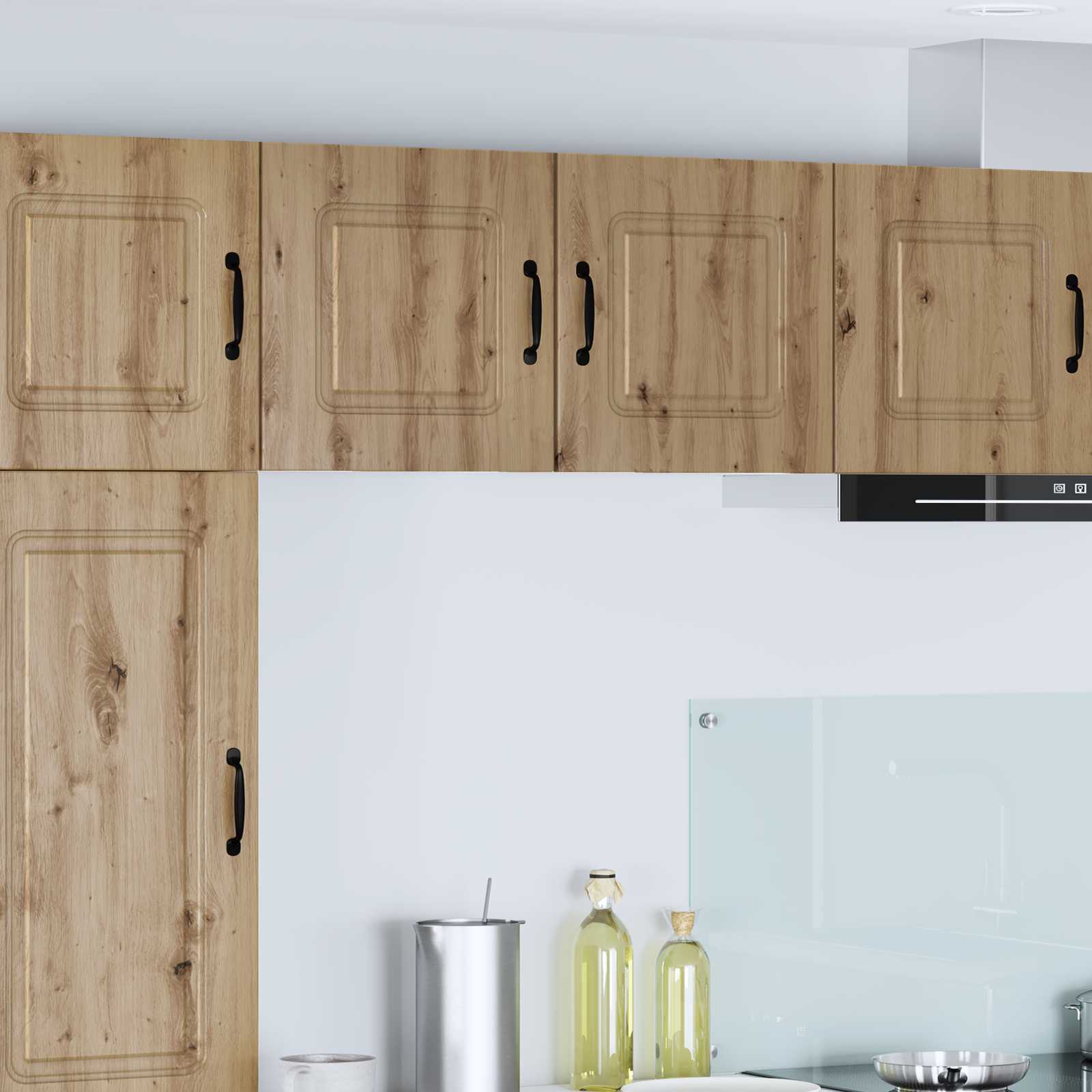 vidaXL Dishwasher Panel Kalmar Artisan Oak 40 x 31 x 40 cm 1