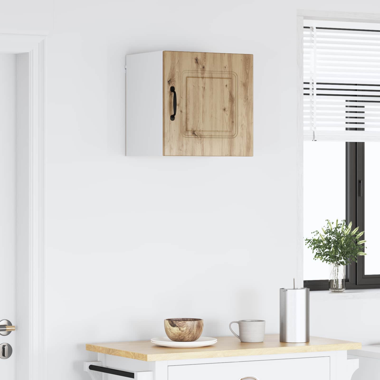 vidaXL Dishwasher Panel Kalmar Artisan Oak 40 x 31 x 40 cm 4