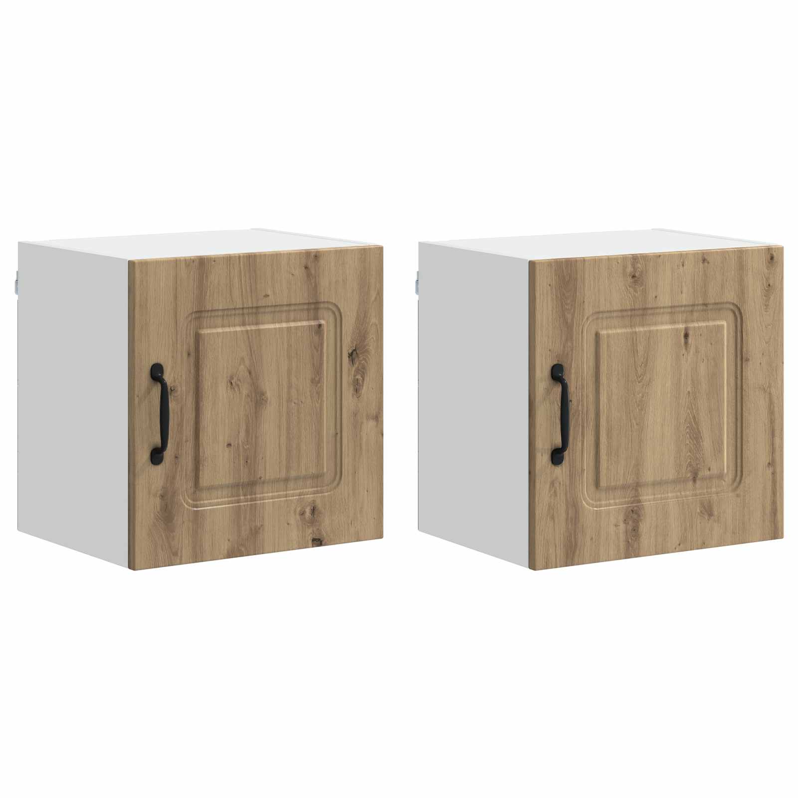 vidaXL Dishwasher Panel Kalmar 2 pcs Artisan Oak Engineered Wood 2