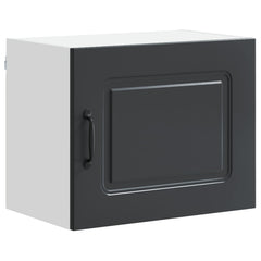 vidaXL Dishwasher Panel Kalmar Black 50 x 31 x 40 cm Engineered Wood 2