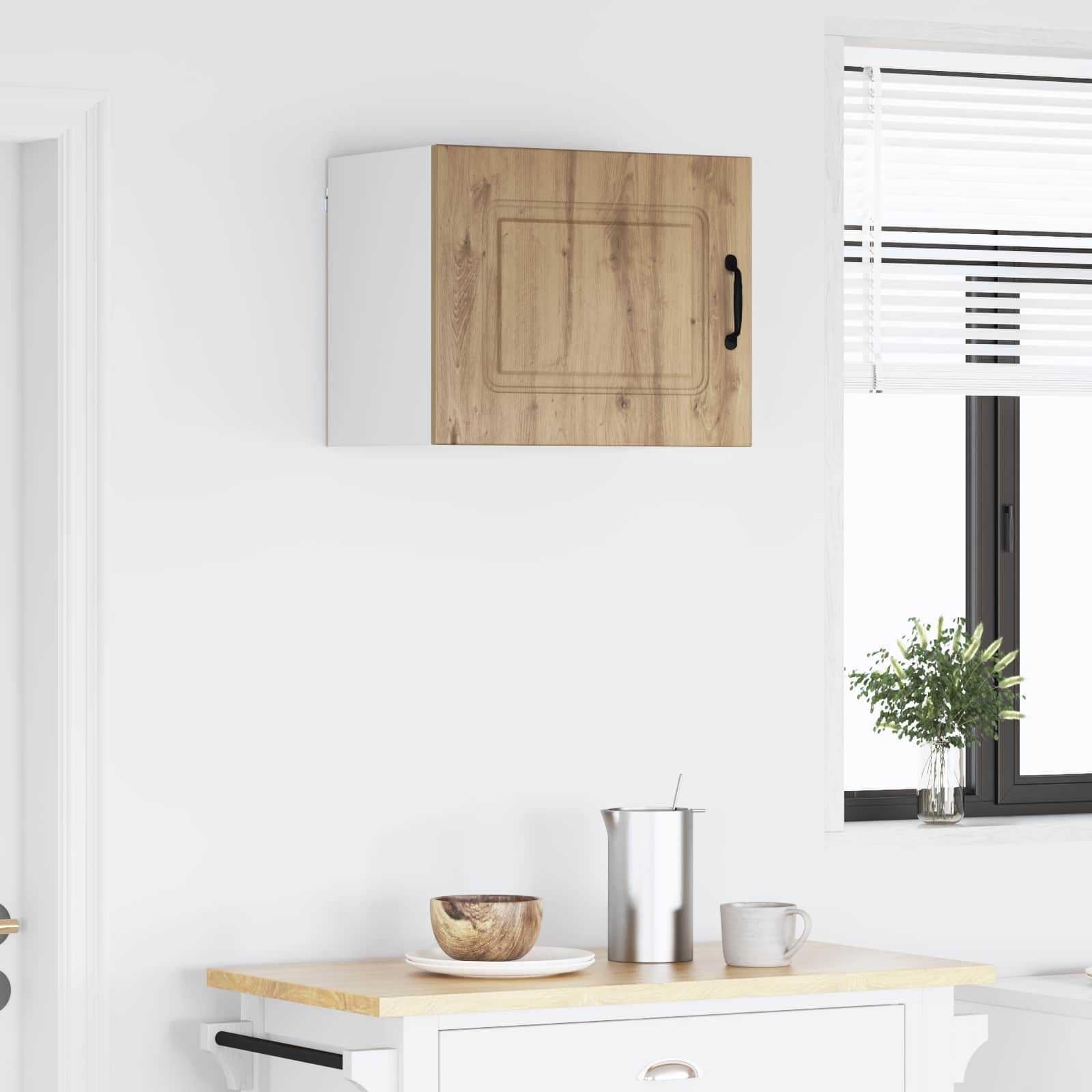 vidaXL Dishwasher Panel Kalmar Artisan Oak 50 x 31 x 40 cm 4
