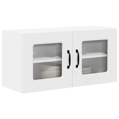vidaXL Dishwasher Panel Kalmar White 80 x 31 x 40 cm Engineered Wood 3