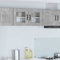 vidaXL Dishwasher Panel Kalmar Concrete Grey 80 x 31 x 40 cm 1