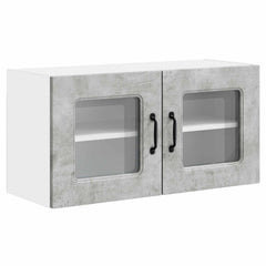 vidaXL Dishwasher Panel Kalmar Concrete Grey 80 x 31 x 40 cm 2