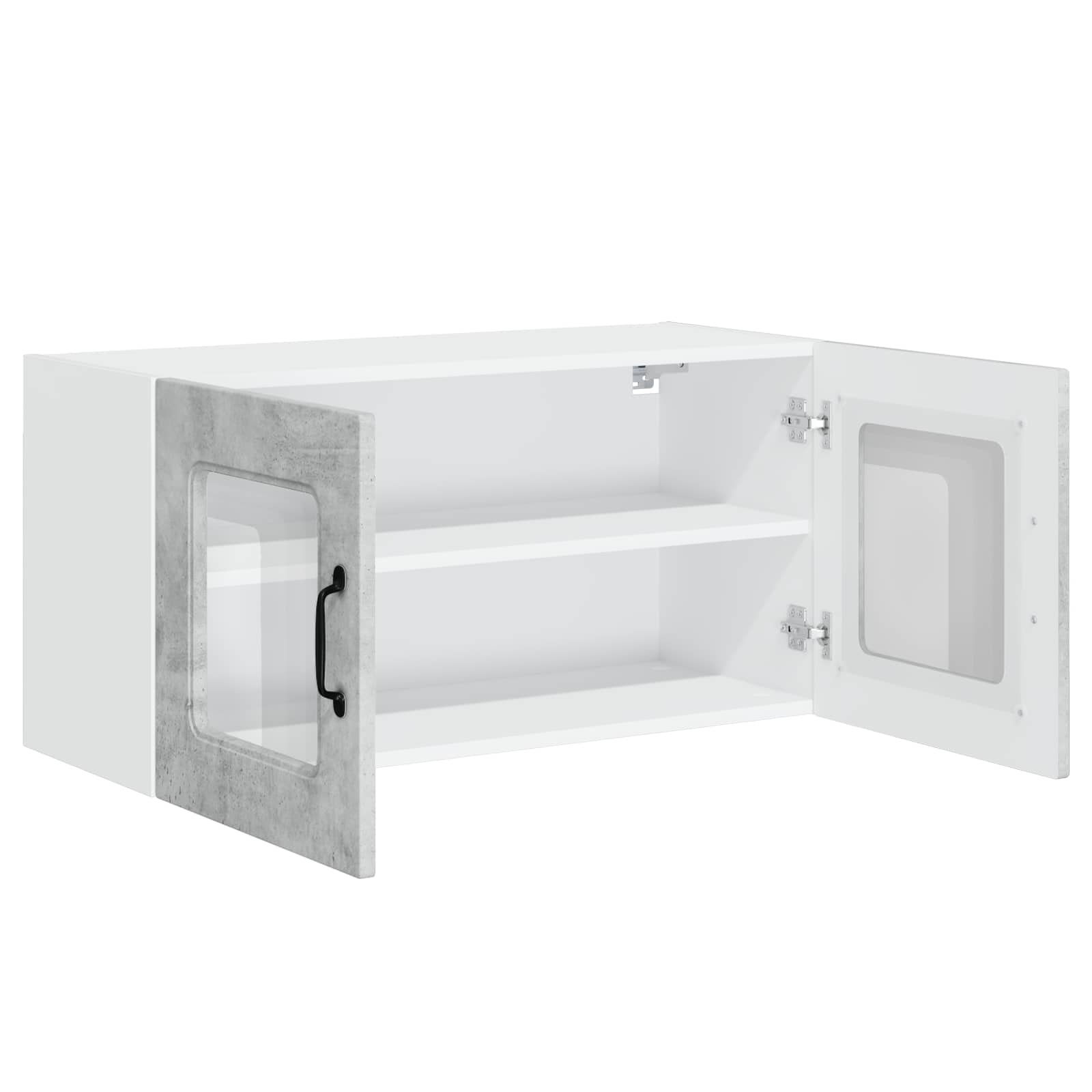 vidaXL Dishwasher Panel Kalmar Concrete Grey 80 x 31 x 40 cm 5