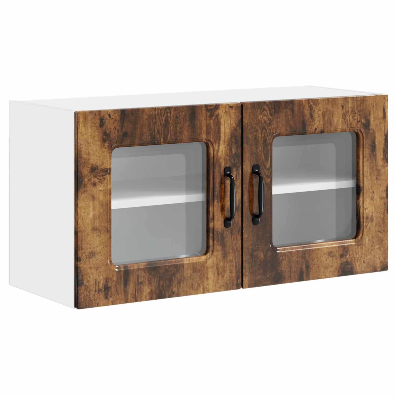 vidaXL Dishwasher Panel Kalmar Smoked Oak 80 x 31 x 40 cm 2