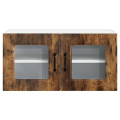 vidaXL Dishwasher Panel Kalmar Smoked Oak 80 x 31 x 40 cm 6