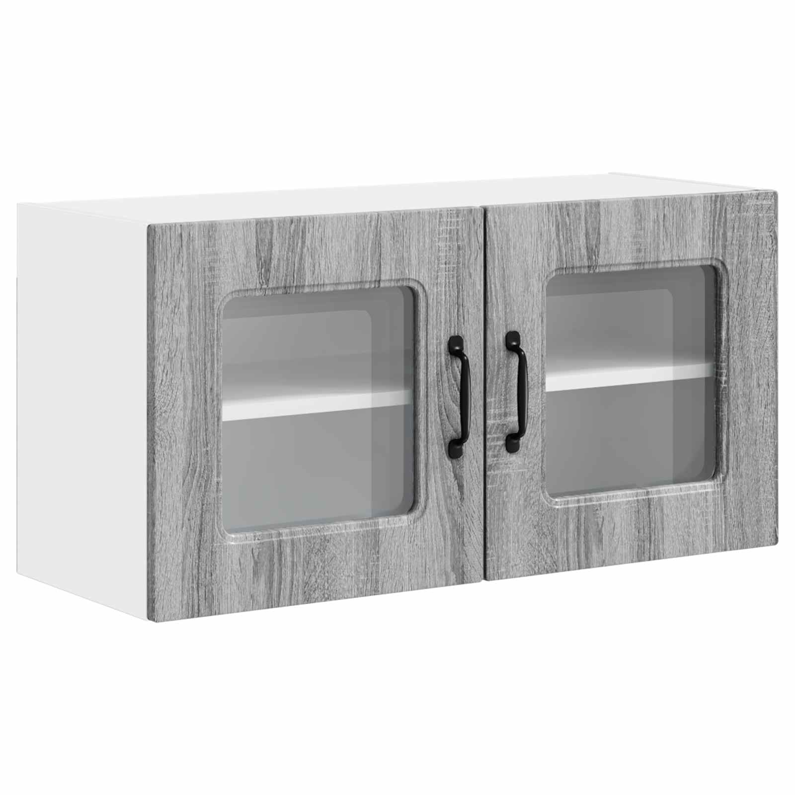 vidaXL Dishwasher Panel Kalmar Grey Sonoma 80 x 31 x 40 cm 2