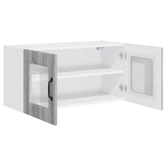 vidaXL Dishwasher Panel Kalmar Grey Sonoma 80 x 31 x 40 cm 5