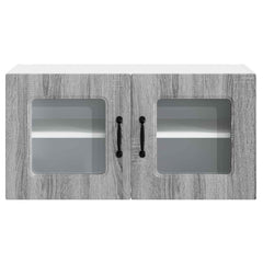 vidaXL Dishwasher Panel Kalmar Grey Sonoma 80 x 31 x 40 cm 6