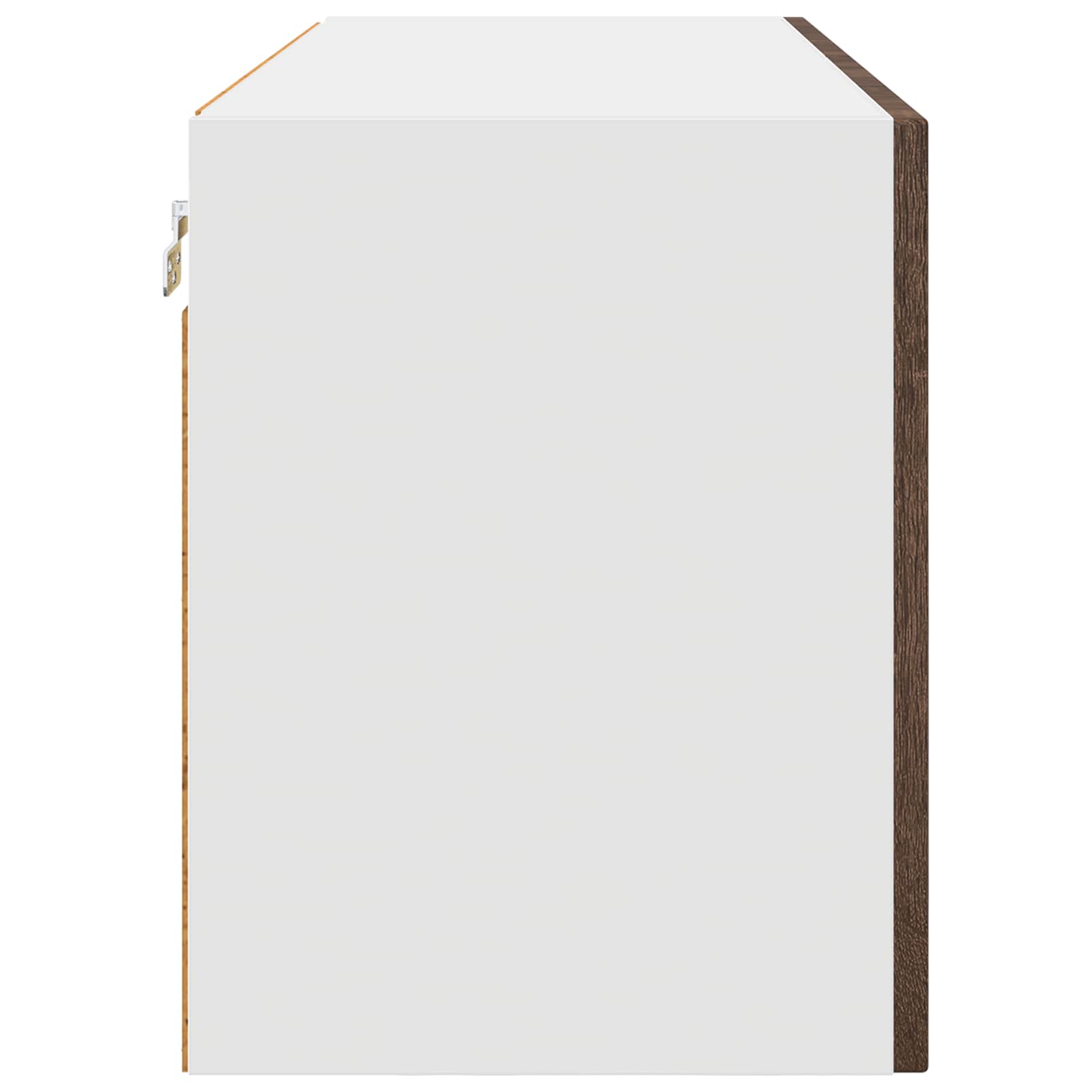 vidaXL Dishwasher Panel Kalmar Brown Oak 80 x 31 x 40 cm 6