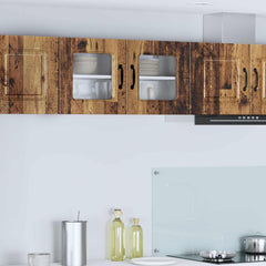 vidaXL Dishwasher Panel Kalmar Old Wood 80 x 31 x 40 cm 1