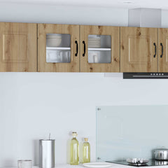 vidaXL Dishwasher Panel Kalmar Artisan Oak 80 x 31 x 40 cm 1