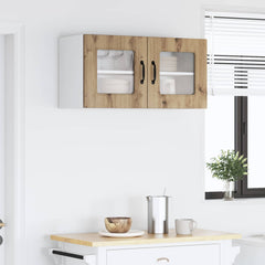 vidaXL Dishwasher Panel Kalmar Artisan Oak 80 x 31 x 40 cm 4
