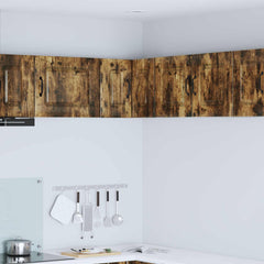 vidaXL Dishwasher Panel Kalmar Smoked Oak 57 x 57 x 40 cm 1
