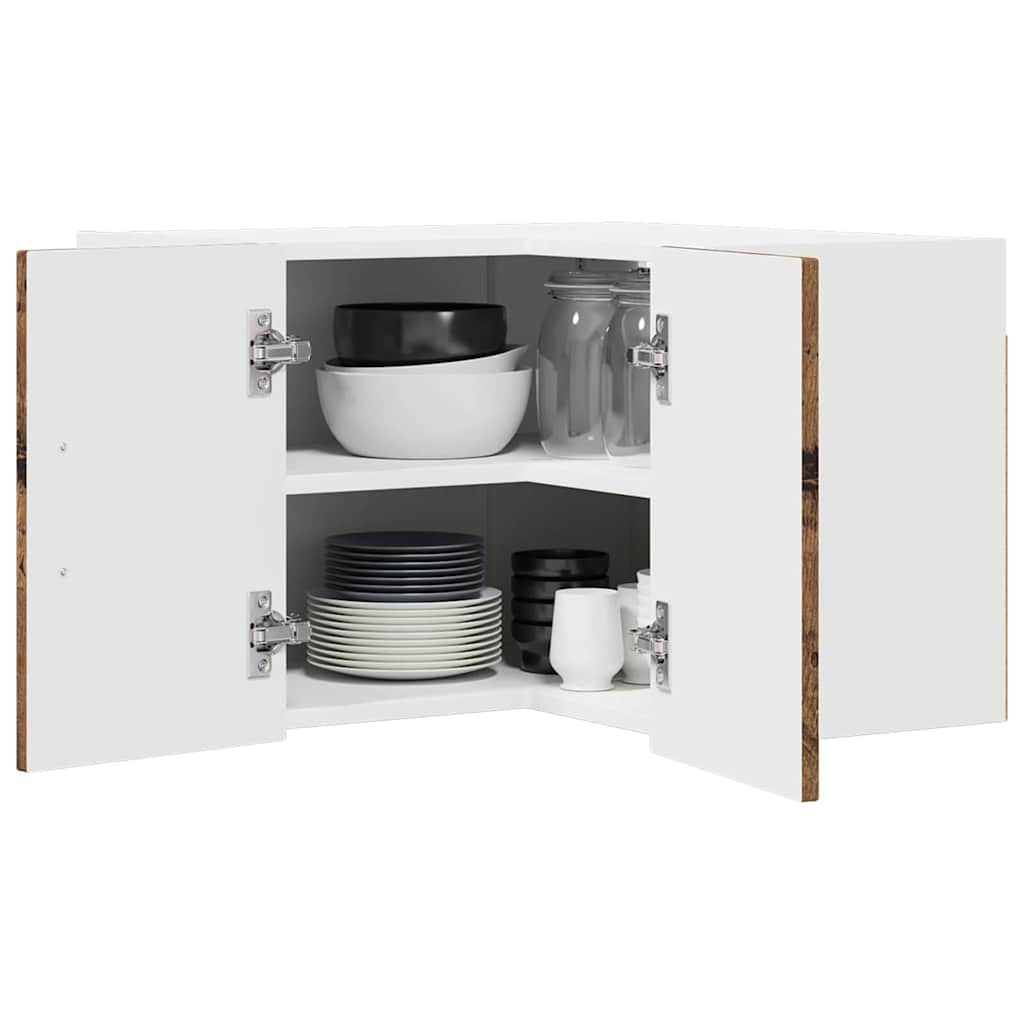 vidaXL Dishwasher Panel Kalmar Old Wood 57 x 57 x 40 cm 3