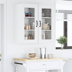 vidaXL Dishwasher Panel Kalmar White 40 x 31 x 80 cm Engineered Wood 4