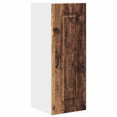 vidaXL Kitchen Wall Cabinet with Glass Door "Kalmar" Old Wood