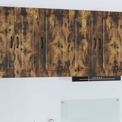 vidaXL Kitchen Wall Cabinet "Kalmar" Engineered Wood Smoked Oak
