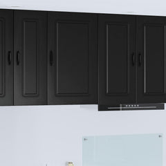 Dishwasher Panel KALMAR Engineered Wood Black 50 x 31 x 80 cm