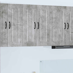 vidaXL Dishwasher Panel Kalmar Concrete Grey 60 x 31 x 80 cm 1