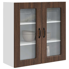 vidaXL Dishwasher Panel KALMAR Brown Oak 80 x 31 x 80 cm 3