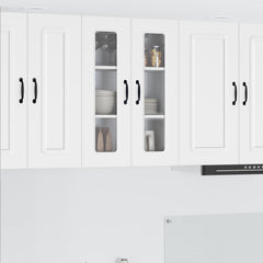 vidaXL Dishwasher Panel Kalmar White 60 x 31 x 80 cm Engineered Wood 1