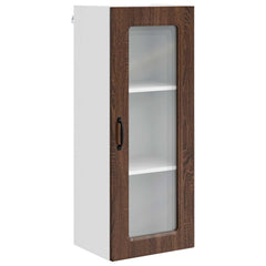 vidaXL Dishwasher Panel Kalmar Brown Oak 40 x 31 x 100 cm 2