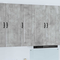 vidaXL Kitchen Base Cabinet "Kalmar" Engineered Wood Concrete Grey