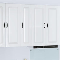vidaXL Dishwasher Panel Kalmar High Gloss White 30 x 31 x 100 cm 1