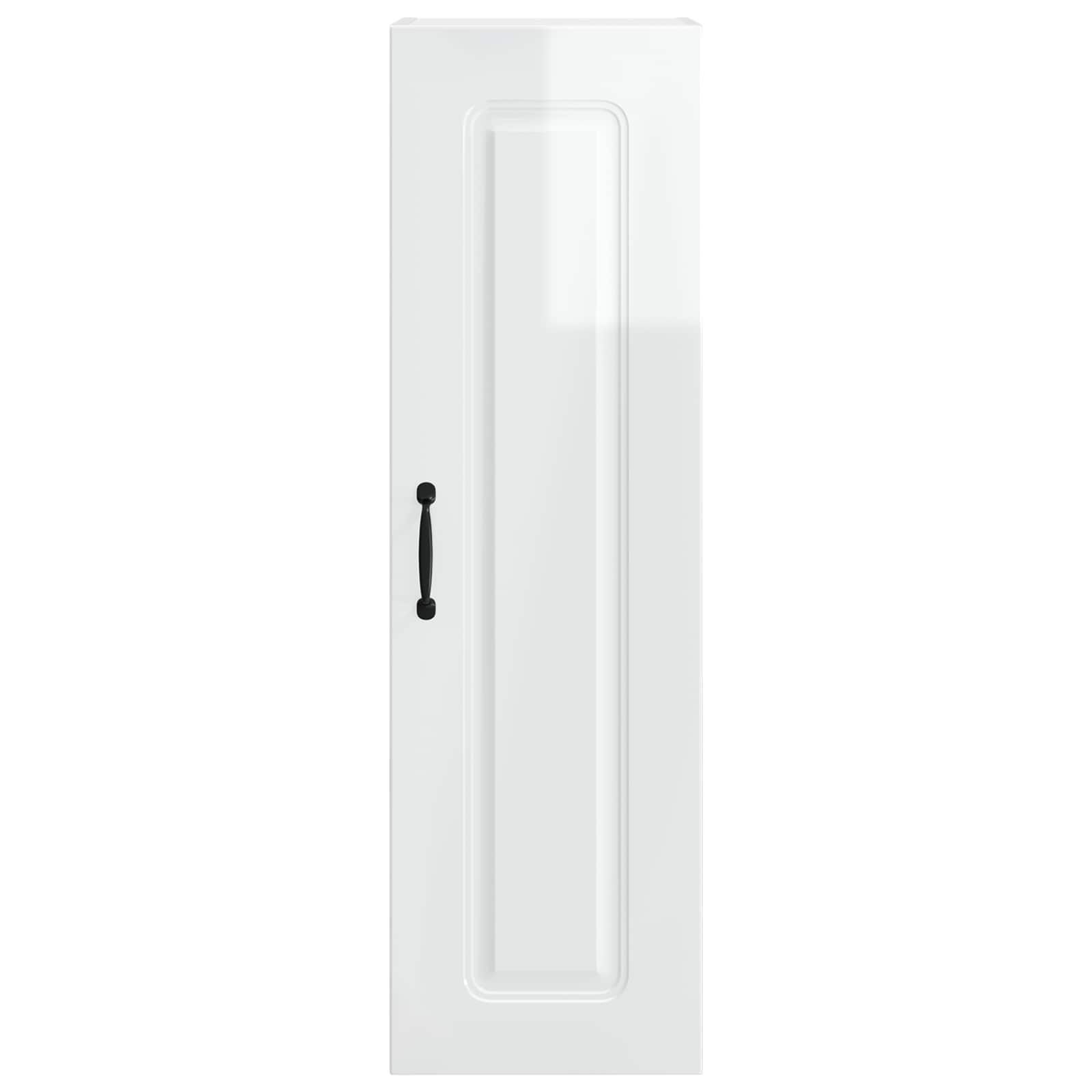 vidaXL Dishwasher Panel Kalmar High Gloss White 30 x 31 x 100 cm 6