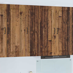vidaXL Kitchen Base Cabinet "Kalmar" Engineered Wood Old Wood