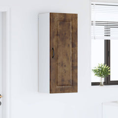 vidaXL Dishwasher Panel Kalmar Smoked Oak 40 x 31 x 100 cm 1
