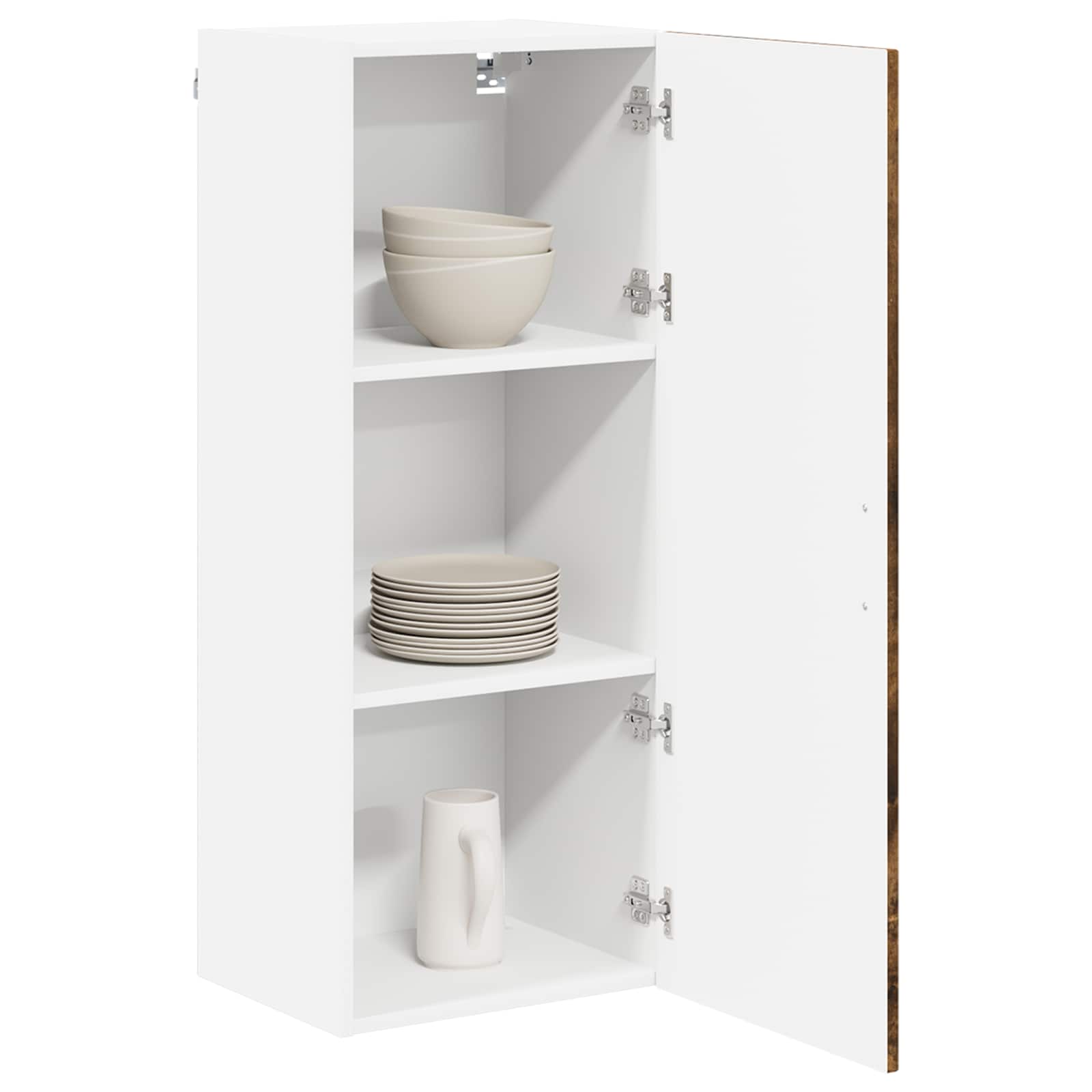 vidaXL Dishwasher Panel Kalmar Smoked Oak 40 x 31 x 100 cm 3