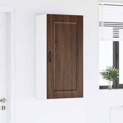 vidaXL Kitchen Wall Cabinet "Kalmar" Engineered Wood Brown Oak