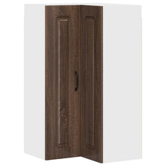 vidaXL Kitchen Wall Cabinet "Kalmar" Engineered Wood Brown Oak
