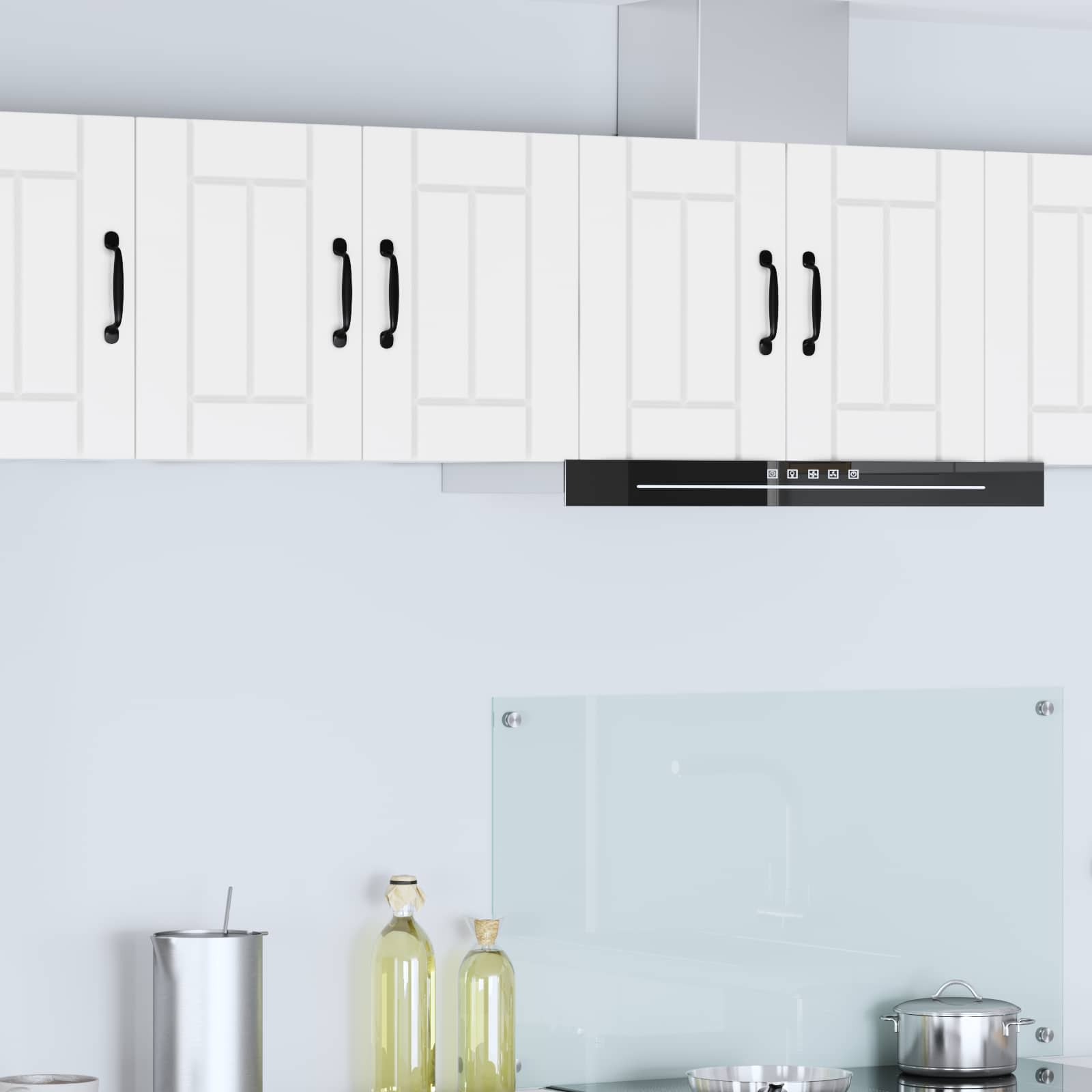 vidaXL Wall Cabinet LUCCA White 30 x 31 x 40 cm Engineered Wood 1