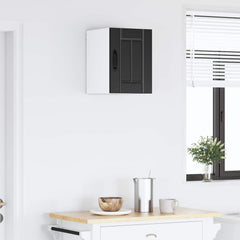 vidaXL Wall Cabinet LUCCA Black 30 x 31 x 40 cm Engineered Wood 4